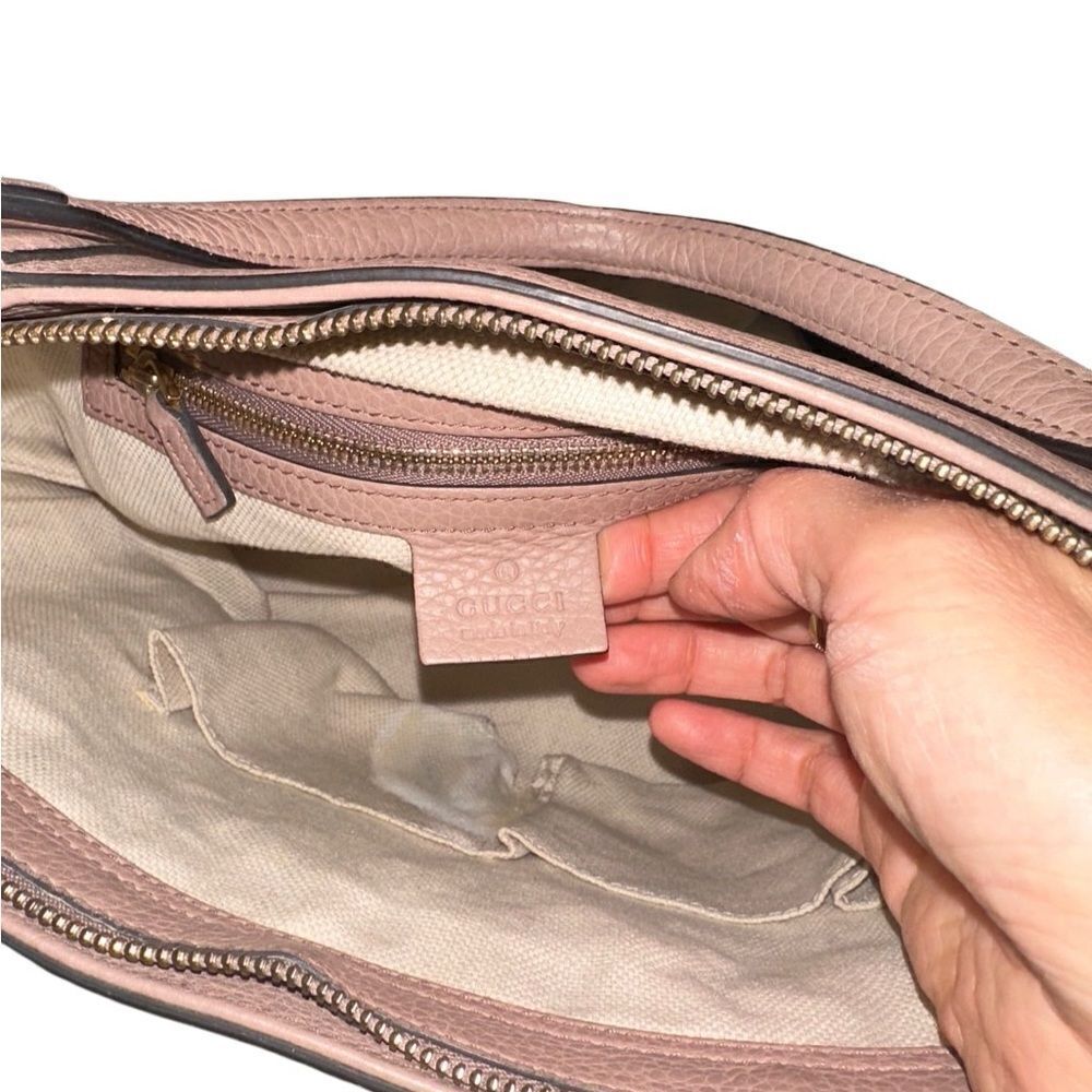 Gucci soho tote with strap - Picture 6 of 13